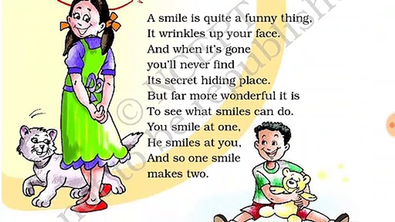 A SMILE class 2nd english ncert with full explanation of exercise हिंदी में_1