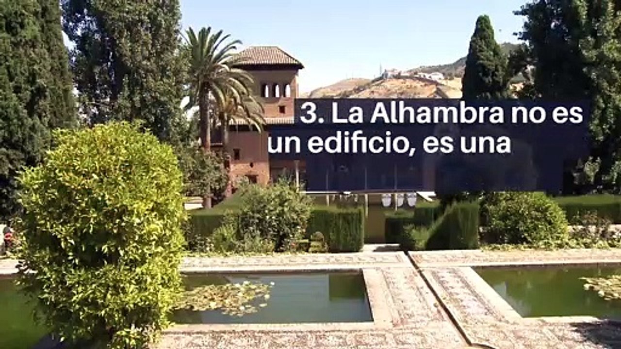 8 datos curiosos de la Alhambra