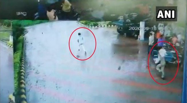 लखीमपुर खीरी: पुलिस की गिरफ्त से यूं भाग निकला पॉक्सो एक्ट का आरोपी, सीसीटीवी वीडियो आया सामने