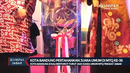Cara Kota Bandung Pertahankan  Juara Umum MTQ