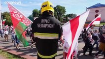 Protestos na Bielorrússia na véspera de encontro de Lukashenko e Putin