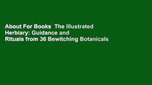 About For Books  The Illustrated Herbiary: Guidance and Rituals from 36 Bewitching Botanicals  For