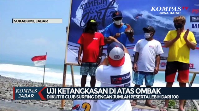Adu Tangkas Menaklukan Ombak Pelabuhan Ratu