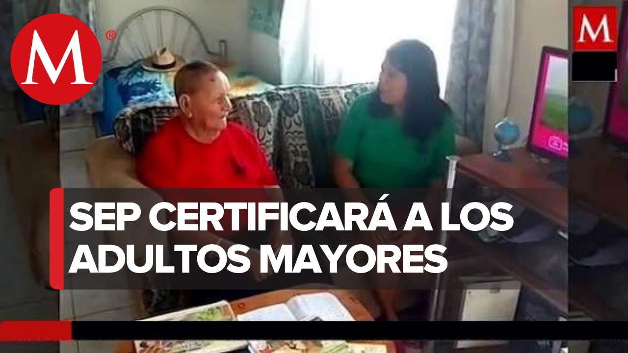 INEA y SEP analizan certificar a adultos mayore...
