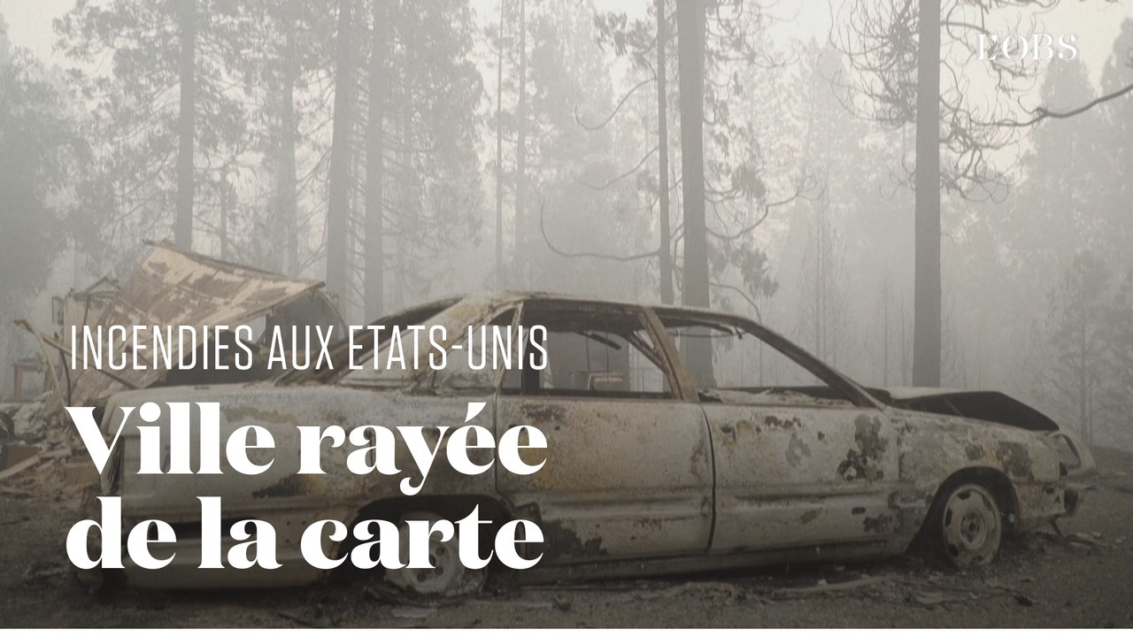 Les incendies en Californie rayent de la carte la ville de Berry Creek