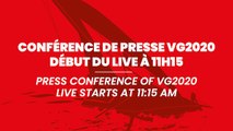Conférence de presse du Vendée Globe 2020