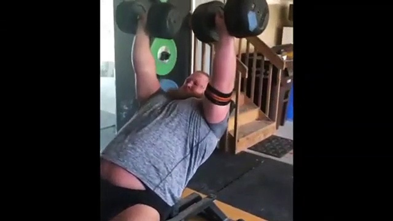 wwe Otis's workout Video