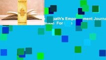 About For Books  The Empath's Empowerment Journal: Your Self-Care Companion  For Free