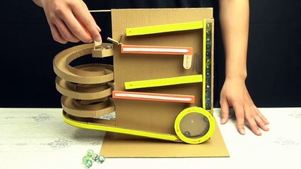 YP STUDIO - SPRAL MACHINE FROM CARDBOARD - Make Things From Cardboard