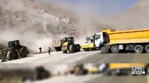 Van-Hakkari yolunda heyelan | Video