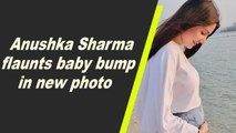 Anushka Sharma flaunts baby bump in new photo