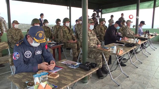 - KKTC'de 'nefes kesen' tatbikat- Bakan Akar: 'Biz Kıbrıs'ı milli mesele kabul ediyoruz ve buradayız. Burada bize düşen görev neyse, 1974'te ne yaptıysak aynı ruh, aynı heyecan, aynı esaslar dahilinde KKTC'li kardeşlerimizin güvenliğ...
