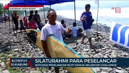 Ratusan Peselancar Ikuti Cimaja Selancar Challenge
