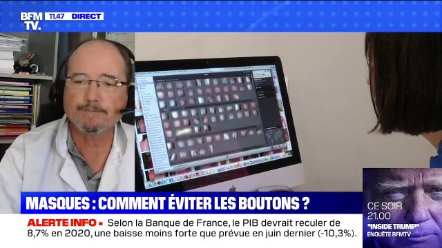 Masques: comment éviter les boutons ? BFMTV répond à vos questions