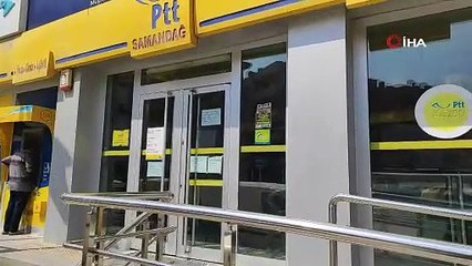Samandağ'da PTT şubesi karantinaya alındı