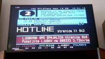 INFINITY 3000 DVB T2 HEVC  H.265 receiver / prijemnik (turn on SUBTITLES /  uključite TITLOVE)