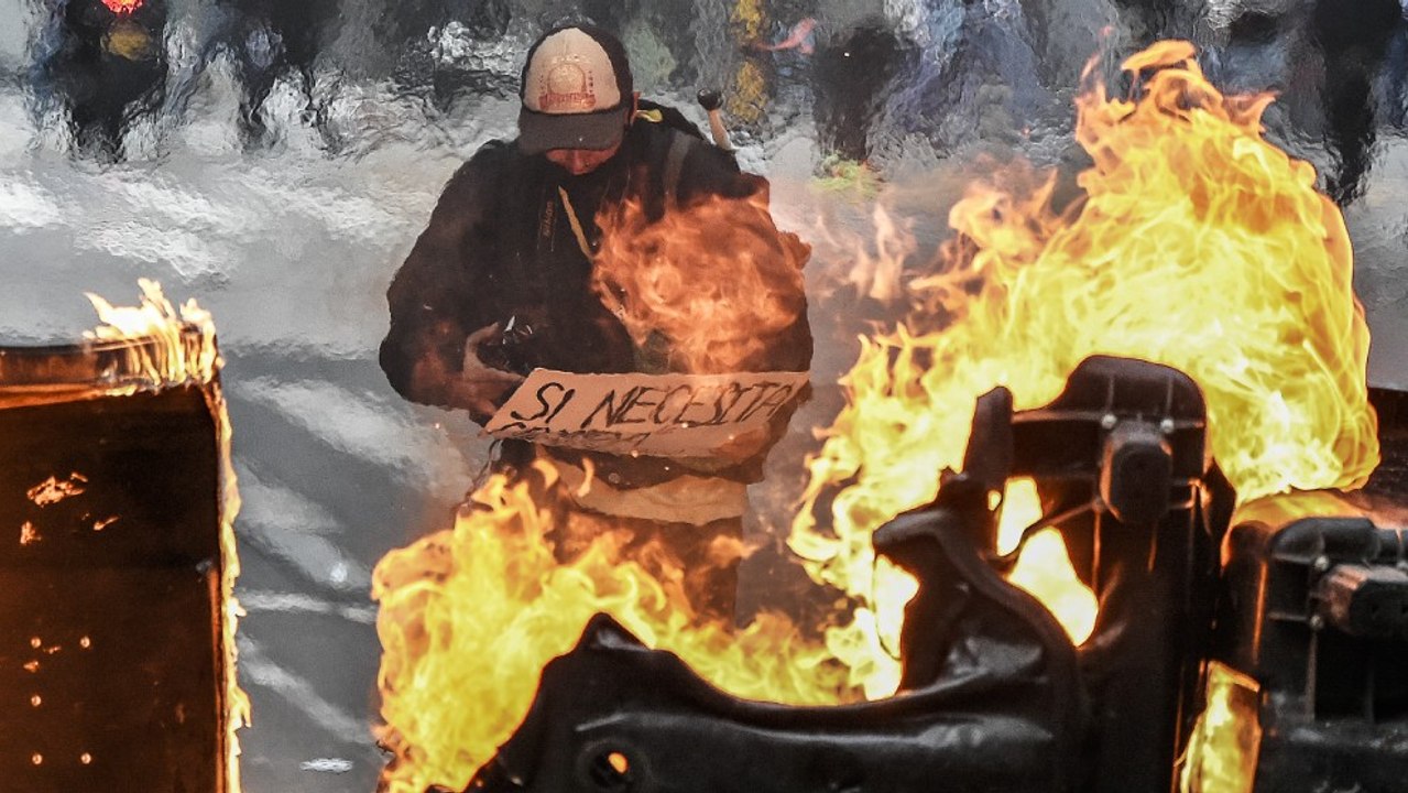 Así fue la jornada de manifestaciones y desmanes este domingo en Bogotá
