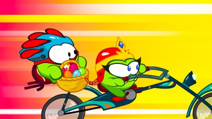 Om Nom Stories: Super-Noms - Easter Stir - Funny cartoons for kids