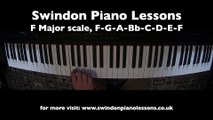 F Major  Scale - Swindon Piano Lessons