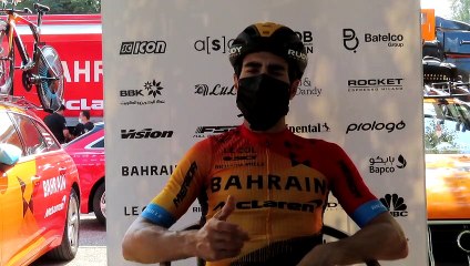 Mikel Landa (Bahrain-McLaren), en la segunda jornada de descanso del Tour 2020