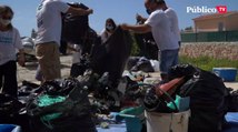 30 voluntarios recogen 330 kg de plásticos en Menorca