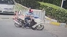 Motosikletli mazgal hırsızı yakalandı