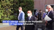 Berlusconi verlässt nach Corona-Infektion Krankenhaus