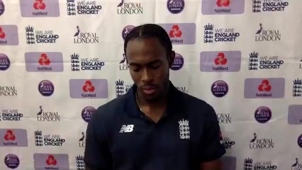 Jofra Archer on Australia ODI decider