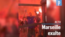 PSG-OM : feux d'artifice, fumigènes, rassemblements... les Marseillais savourent leur victoire