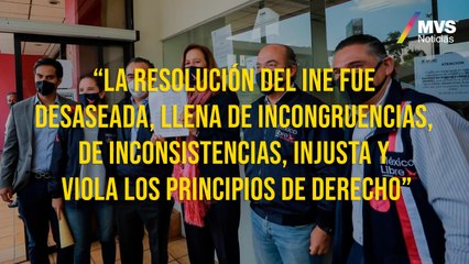 INE niega registro como partido de "México Libre"