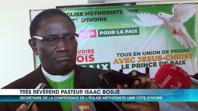 L'Eglise Méthodiste Unie initie une caravane pour la paix en Côte d'Ivoire