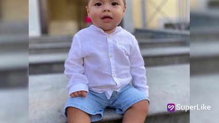 Hijo de James Rodríguez derrite a sus fans con una tierna picada de ojo