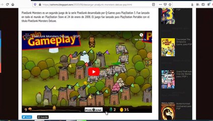 PixelJunk Monsters Deluxe  PSP