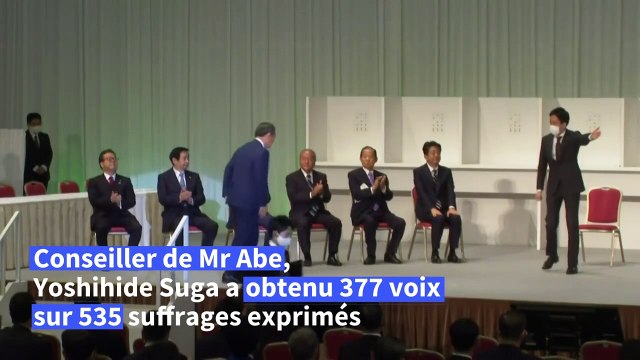 Japon: Yoshihide Suga remplacera Shinzo Abe
