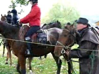 Depart pour la rando de l'abbaye.