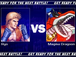 Ryo Sakazaki vs. Magma Dragoon