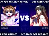 Sakura Kinomoto vs. Akiha Tohno