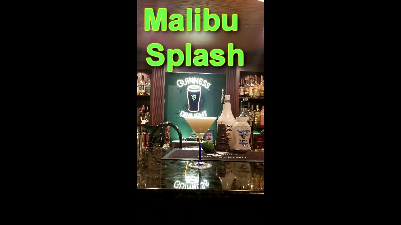 Malibu Splash Cocktail