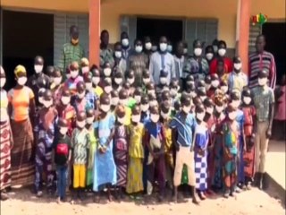 RTB  - Visite de terrain du ministre de l’éducation à l’école primaire de Tialé