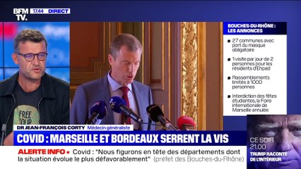 Story 1 : Marseille et Bordeaux serrent la vis face au regain de l'épidémie de coronavirus - 14/09
