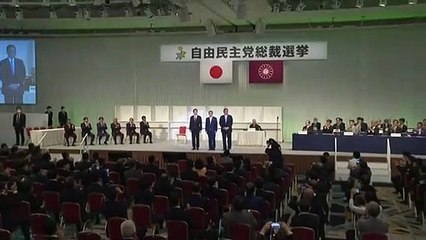 Yoshihide Suga gana elección de su partido para reemplazar a Abe