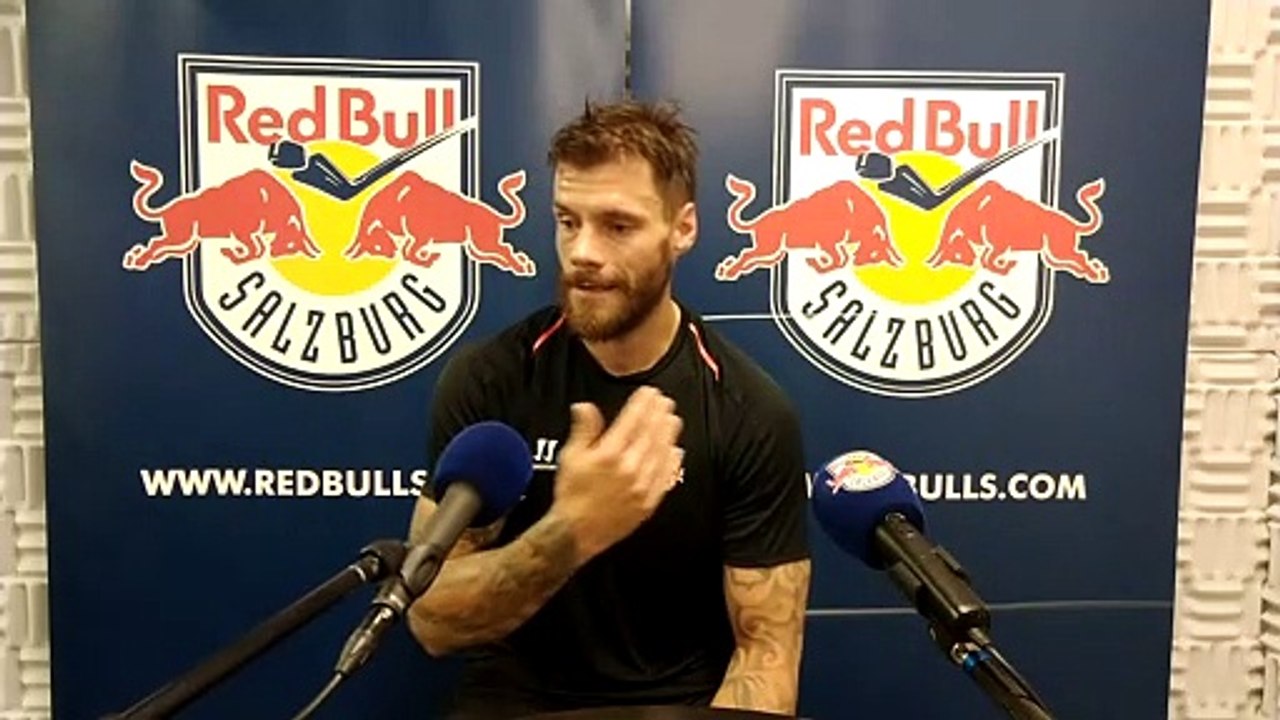 Salzburg-Stürmer Raffl nach dem Sieg über München