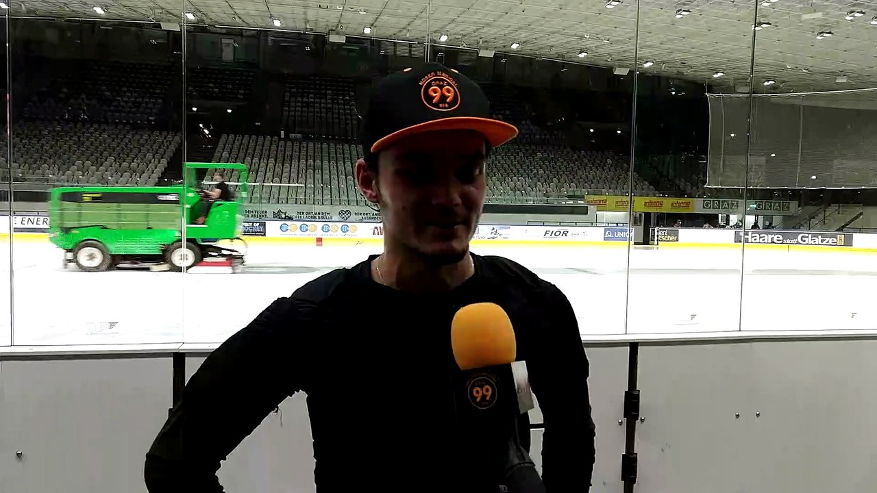 Felix Nussbacher nach seinem 99ers-Debüt