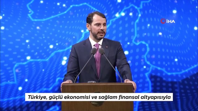 Hazine ve Maliye Bakanı Albayrak: ”Güçlü ekonomimiz ve sağlam finansal altyapımızla yatırımlarımıza devam ediyoruz”