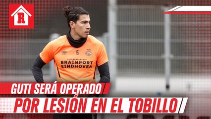 PSV anunció que Érick Gutiérrez será operado por una lesión en el tobillo