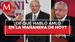 Los temas de AMLO en La Mañanera del 14 de septiembre