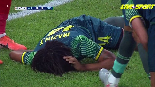 مباراه نادي الشرطه العراقي والاهلي السعودي في دوري ابطال اسيا الشوط الثاني في 14_9_2020