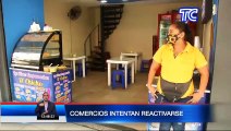 En el primer día sin estado de excepción, comercios tratan de reactivarse en Guayaquil