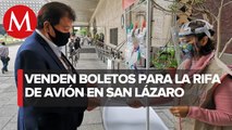 A contrarreloj, instalan en San Lázaro expendio de 'cachitos' para avión presidencial