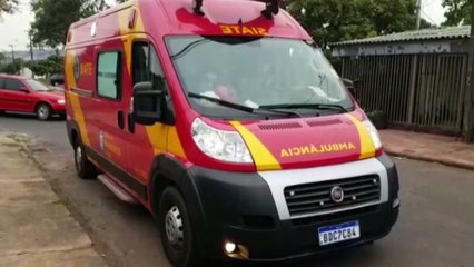 Criança é socorrida ao sofrer queda no Parque São Paulo